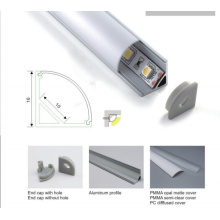 1616 V Shape Aluminum Profile for Corner Lighting